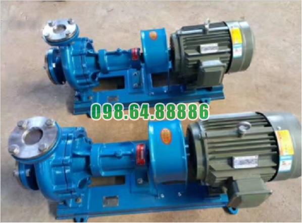 Bơm dầu chịu nhiệt RY50-32-160 lưu lượng 12.5 m3/h, tốc độ quay 2900 vòng/phút, cột áp 30 m, công suất 3 kW