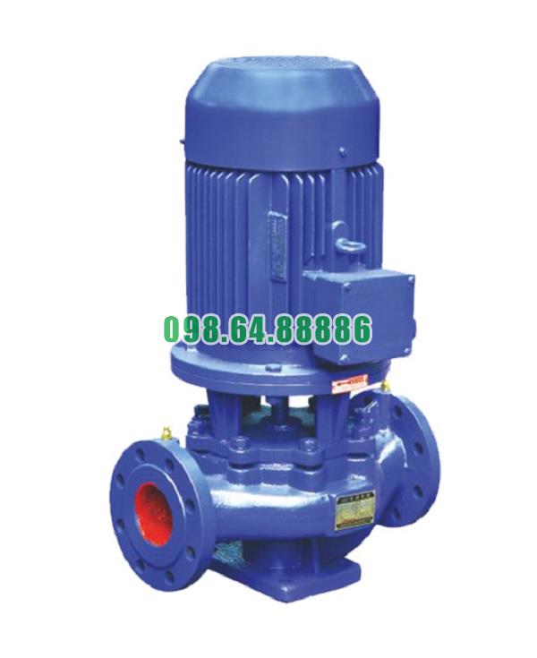 Máy bơm ly tâm trục đứng ISG25-125 động cơ 0.75 kw
